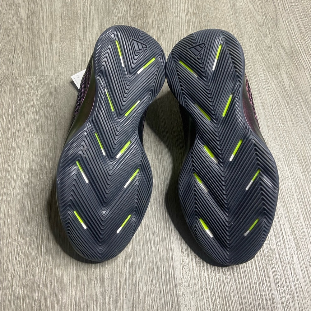 Addias A.E. 1J Anthony Edwards The Future GS Boys Shoe Size 7Y Purple NWT - Picture 7 of 14